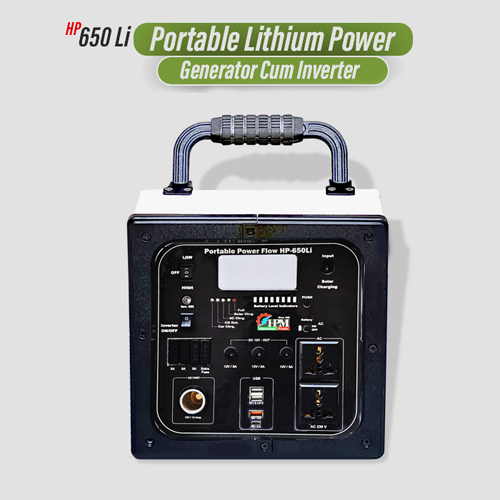 600VA, Inverter with In-Built Lithium Battery, HP-650Li