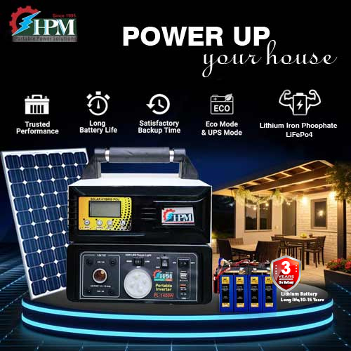 1450VA Inverter with In-Built Lithium Battery, PL-1450W